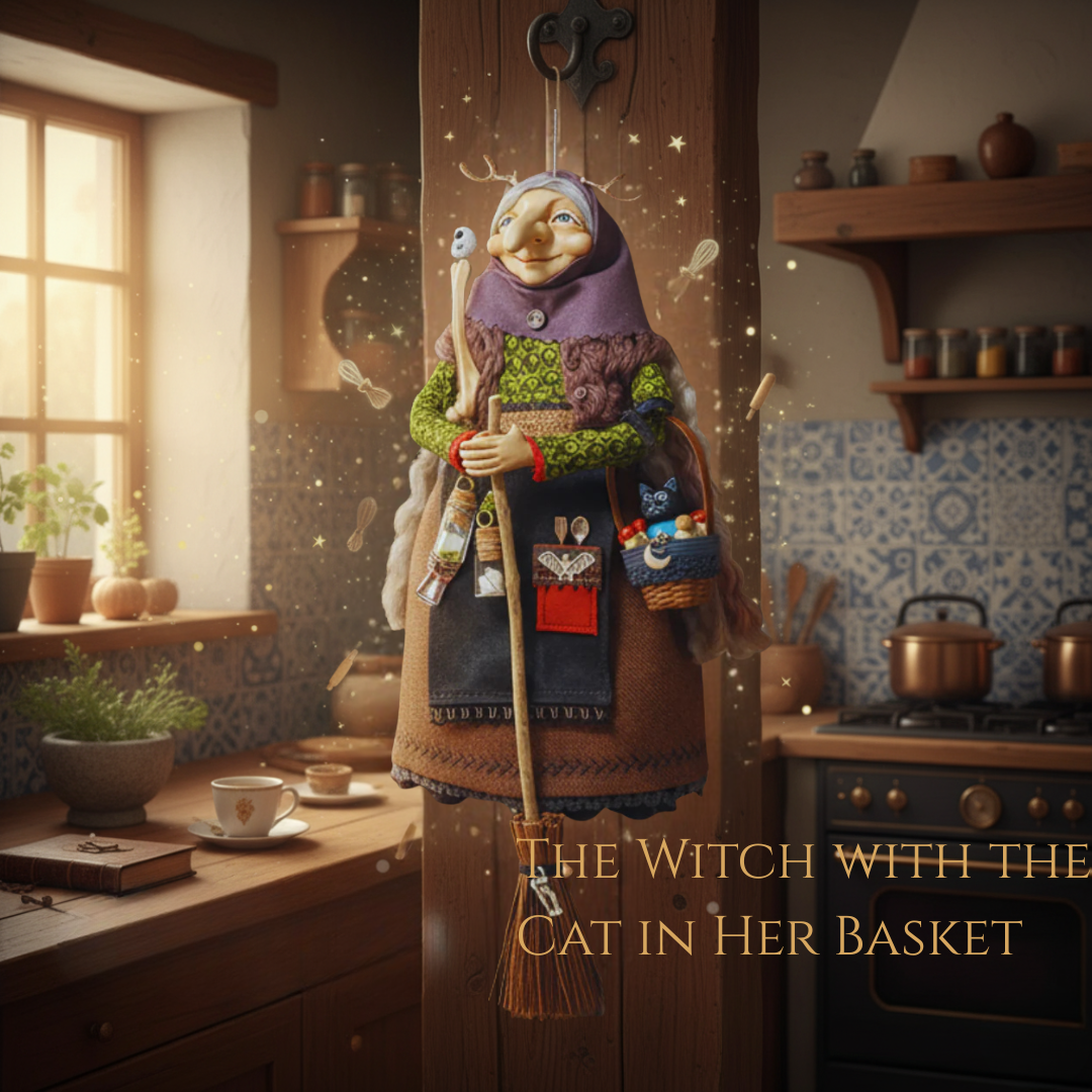 The Original Handmade Kitchen Witch Doll