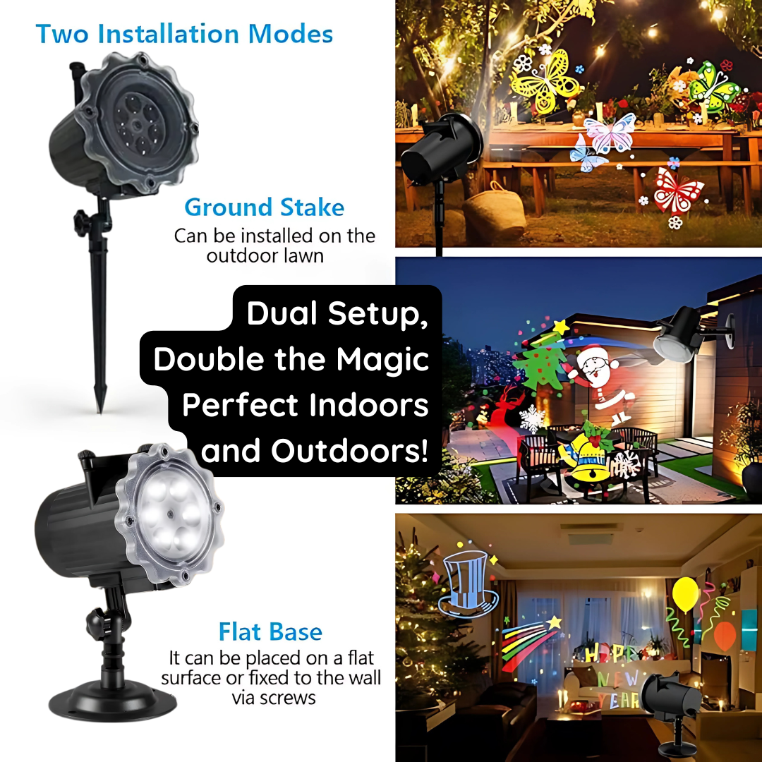 Christmas Magic Light Projector