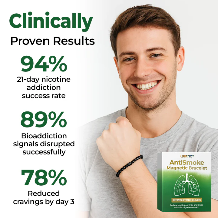 Quitrix® Magnetic Therapy Bracelet