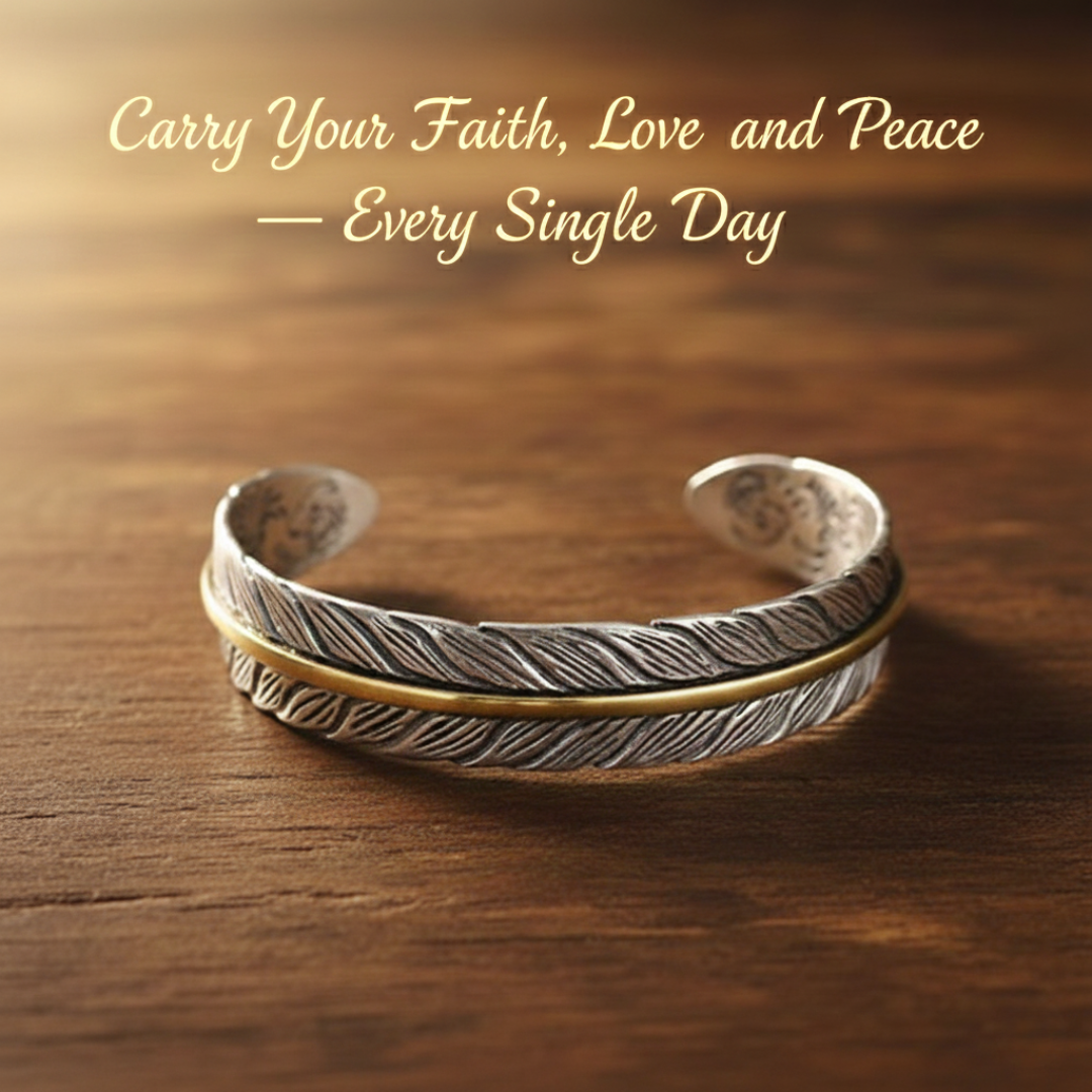 Vintage Feather Bracelet