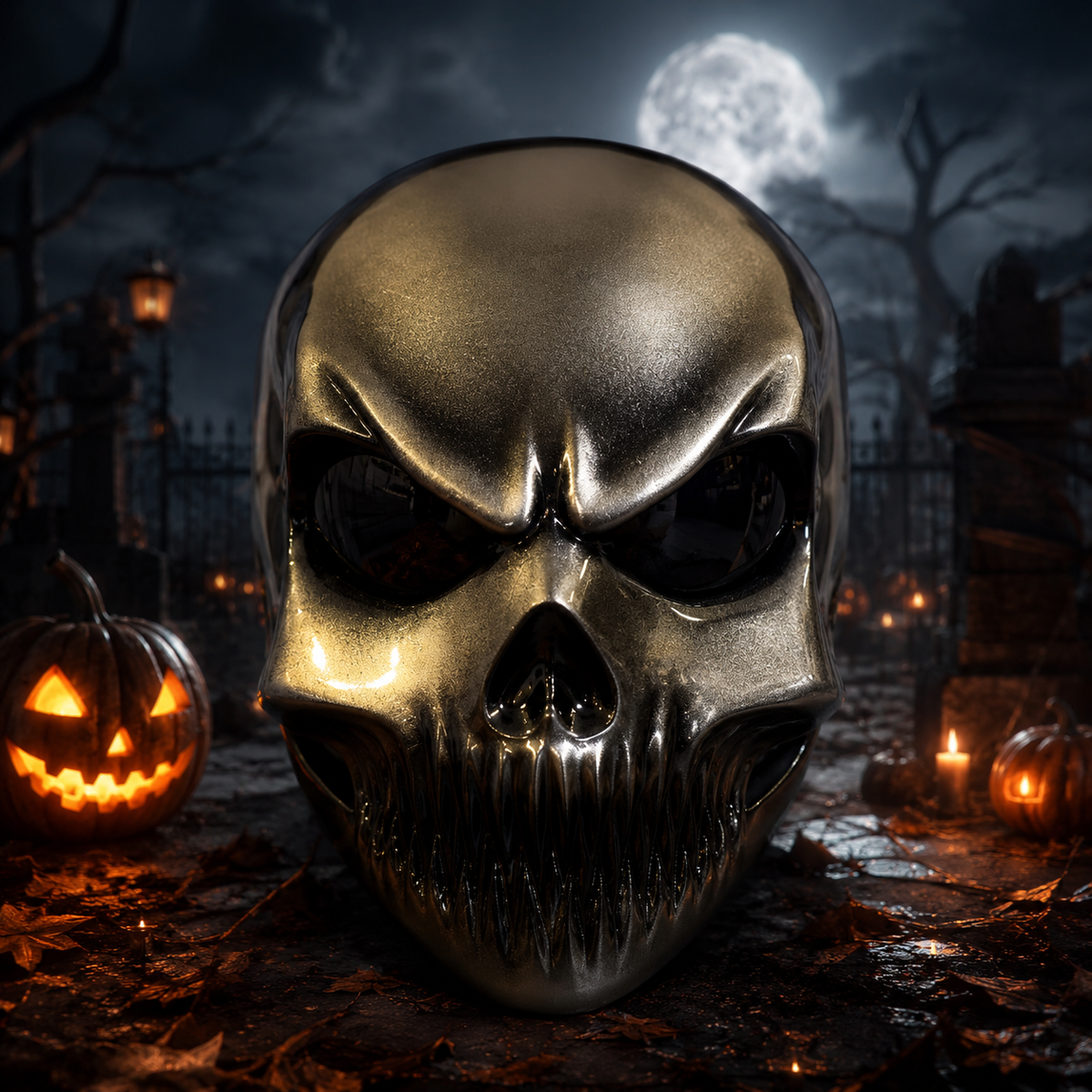 VantaSkull™ Motorcycle Helmet