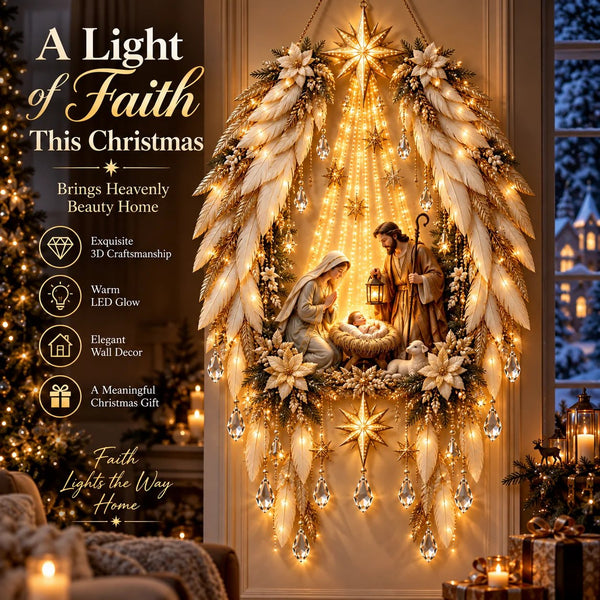 Angel Nativity Light