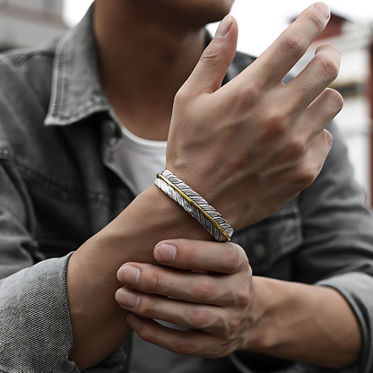 Vintage Feather Bracelet