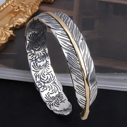 Vintage Feather Bracelet