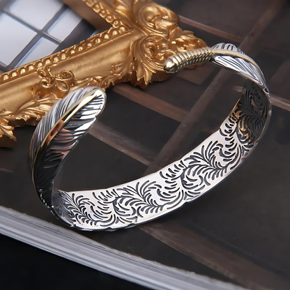 Vintage Feather Bracelet