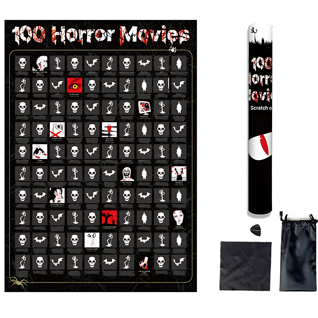 HorrorScratch™ 100 Horror Movies