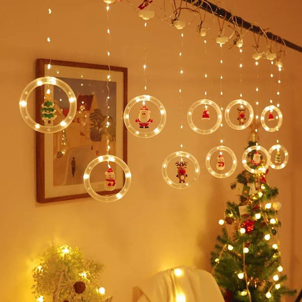 Christmas Decor Ring Lights