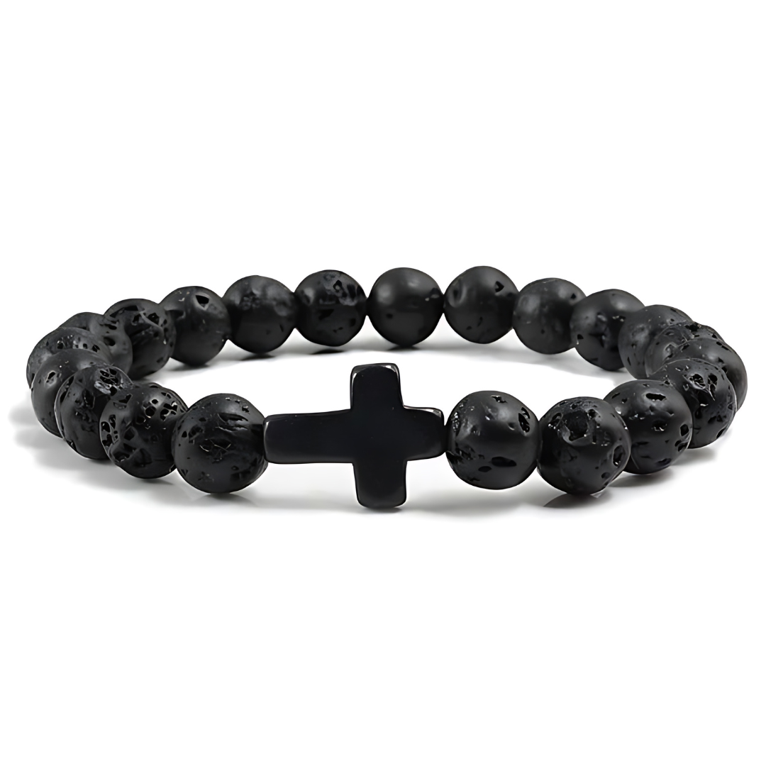 E-God™ Cross Bead Bracelet