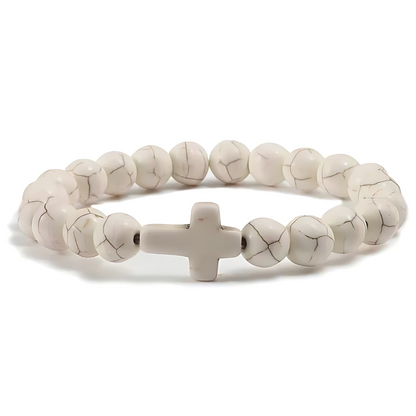 E-God™ Cross Bead Bracelet