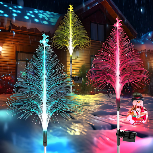 7-Color Changing Solar Xmas Tree Lights