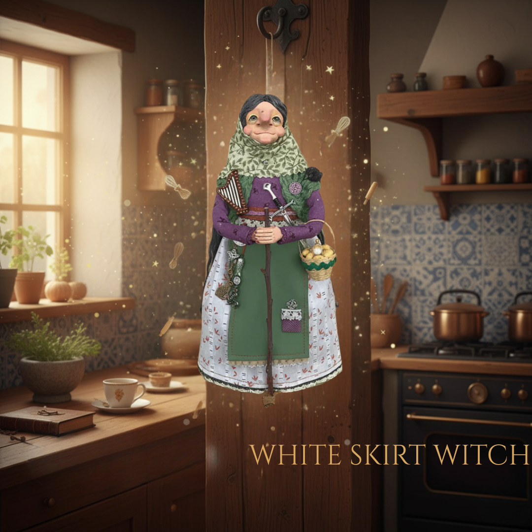 The Original Handmade Kitchen Witch Doll