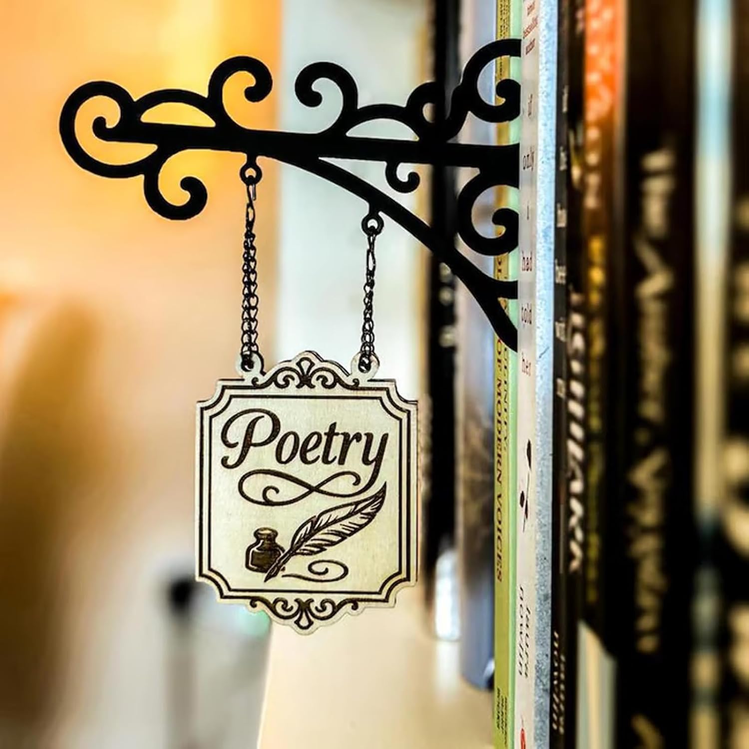 Tavern Book Nook Signs