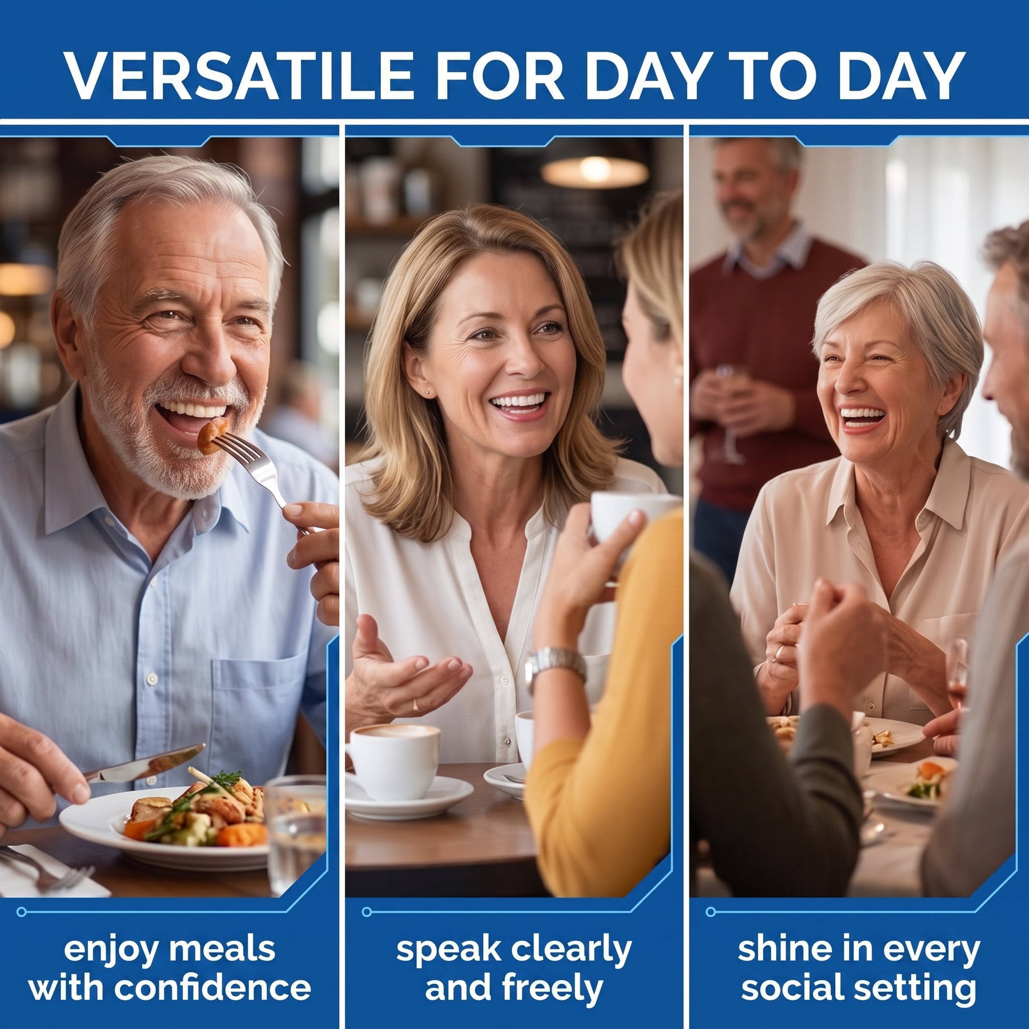 SmileFit™ Instant Dentures