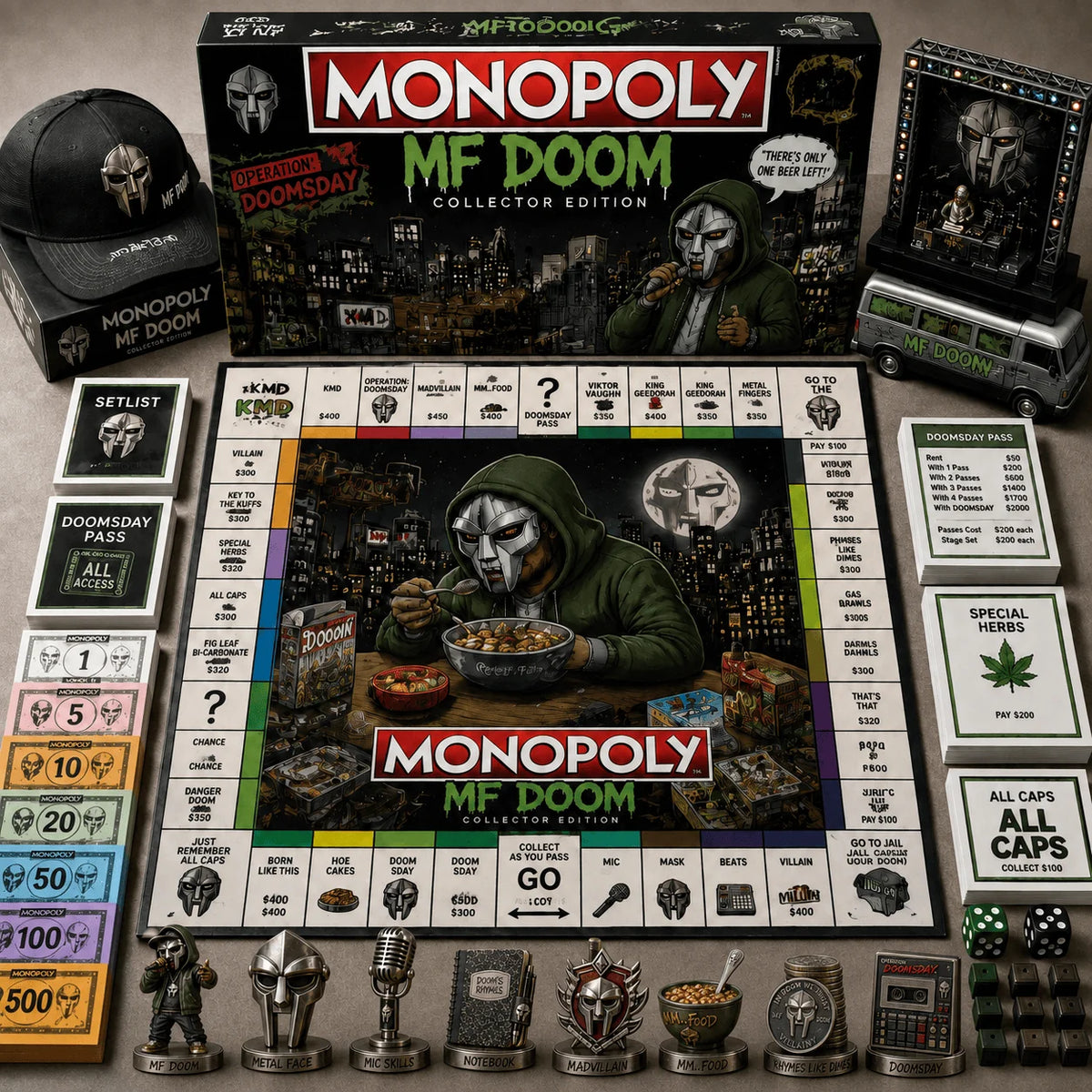 MF Doom Monopoly Board Game