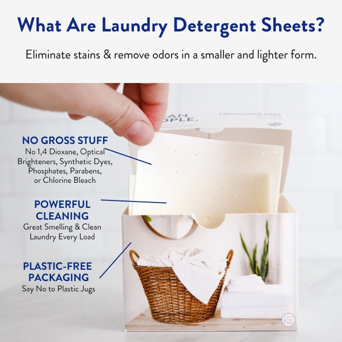 Laundry Detergent Sheets