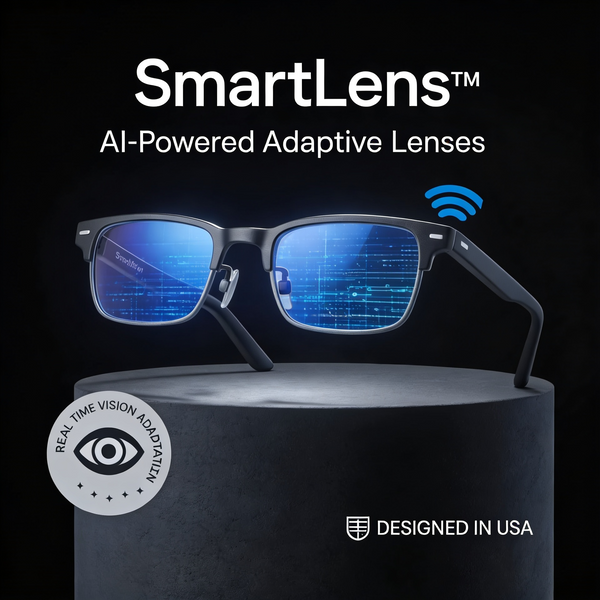 SmartLens™ AI-Powered Adaptive Glasses