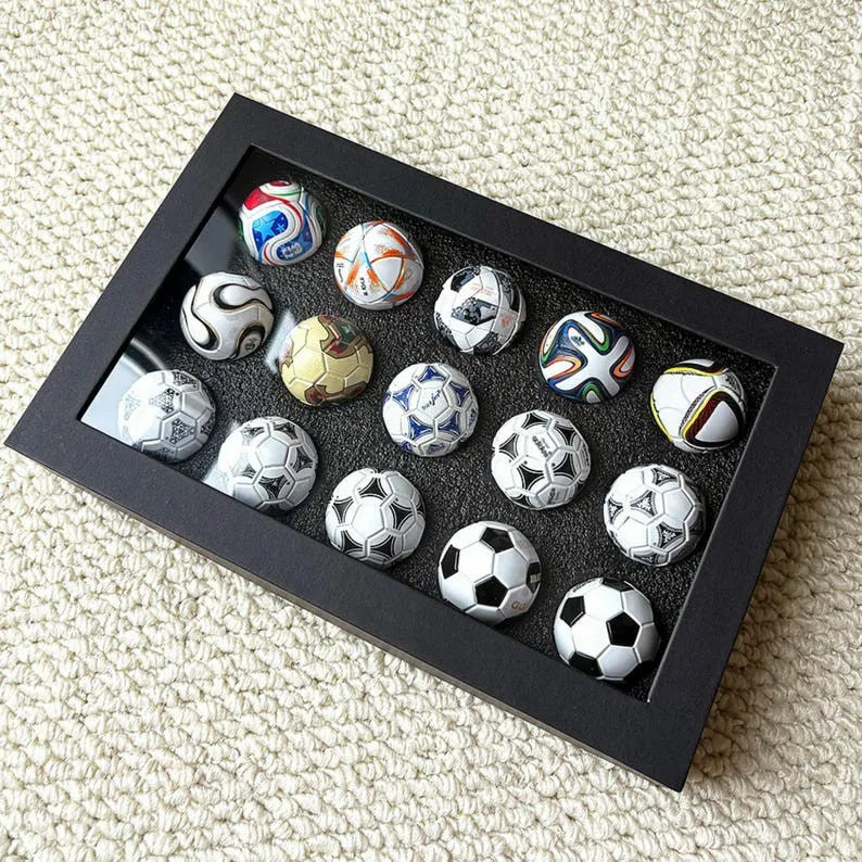 WorldCup Box™ - 15 Replica Soccer Balls Historical Collection