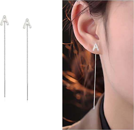 Shiny Alphabet Earrings