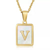 Load image into Gallery viewer, Luna Opal Alphabet Necklace